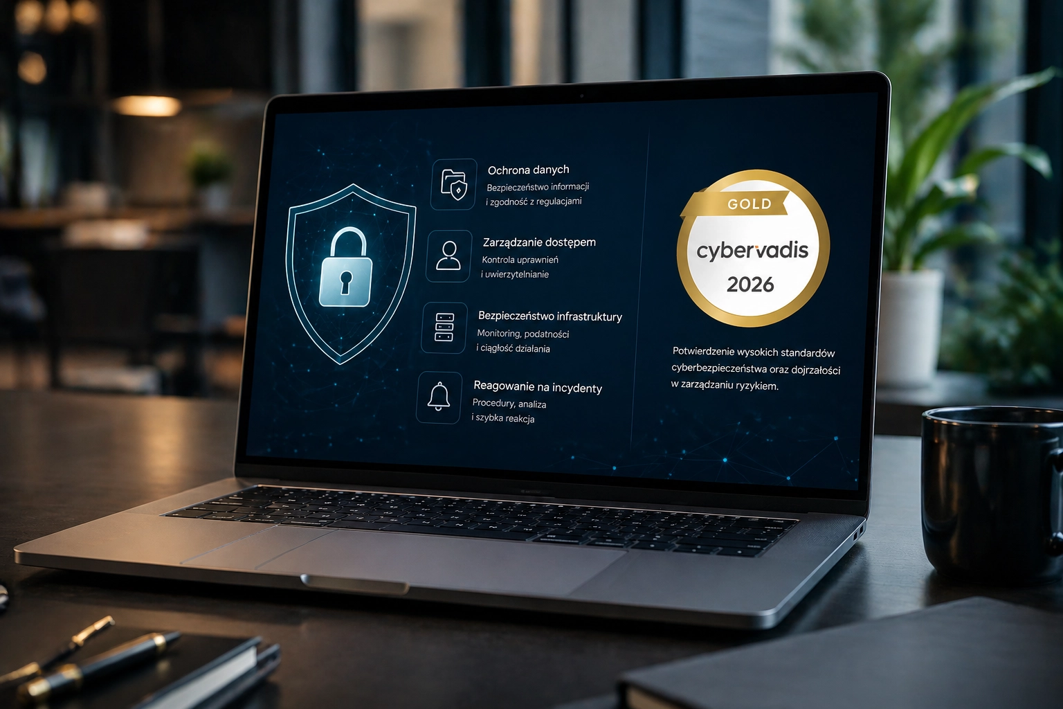 cybervadis audyt laptop obrazek wiodacy