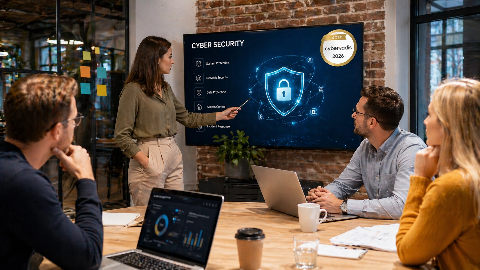 szkolenie audyt cybervadis gold oznaka